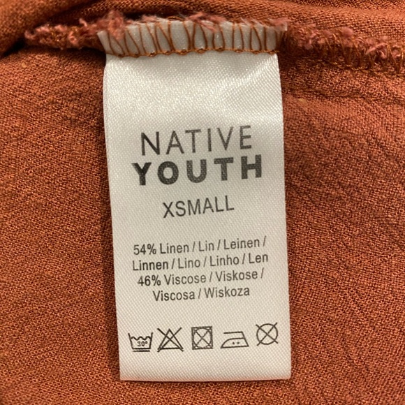 Native Youth Knowles Romper in Terracotta - Picture 7 of 7